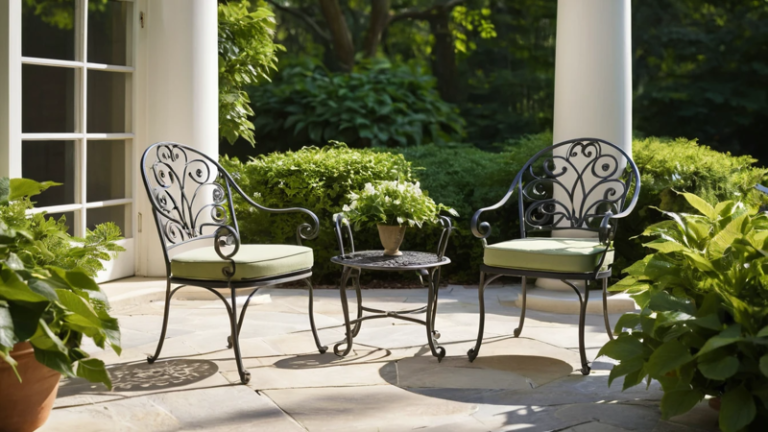 Wrought Iron Patio Chairs